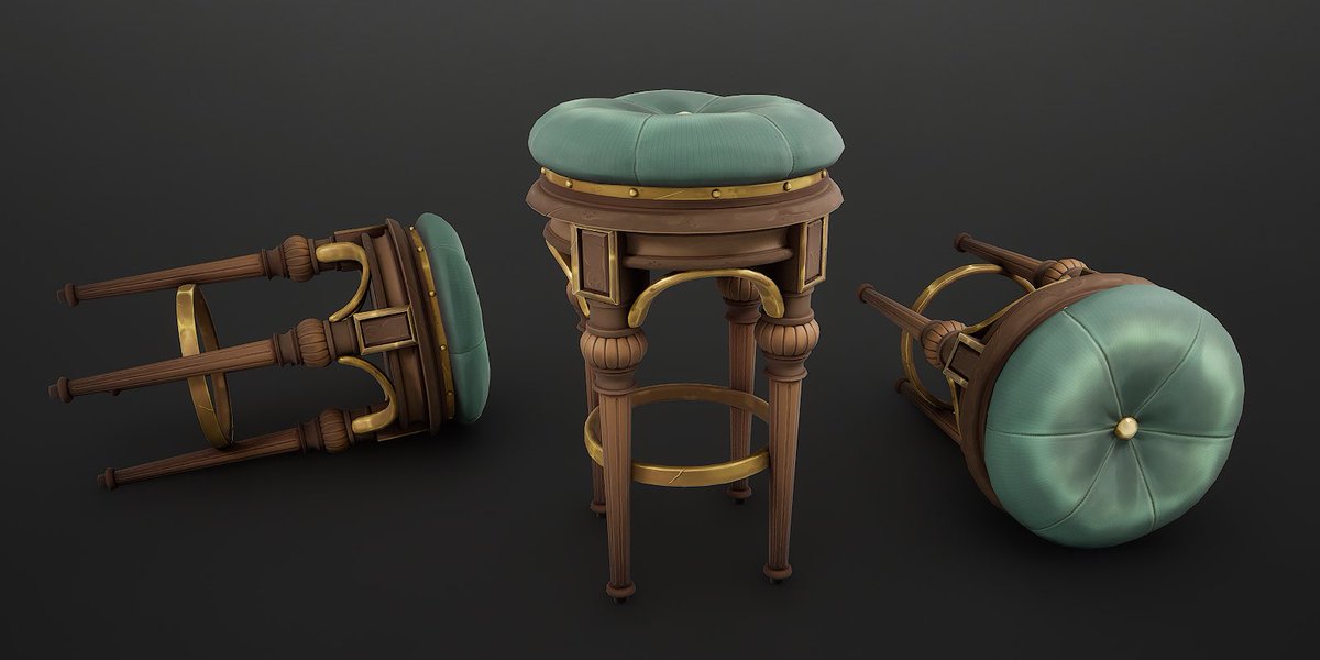 martha_ishbel's tweet image. Holi✨ Ahora que ya somos amiguis me siento más segura para enseñaros una cosilla👀

Llevo un tiempito trabajando en un proyecto personal y quería que vieseis cómo avanza. 

Tanto los diseños como el 3D son míos 🫶🏻
#3d #HandPainted