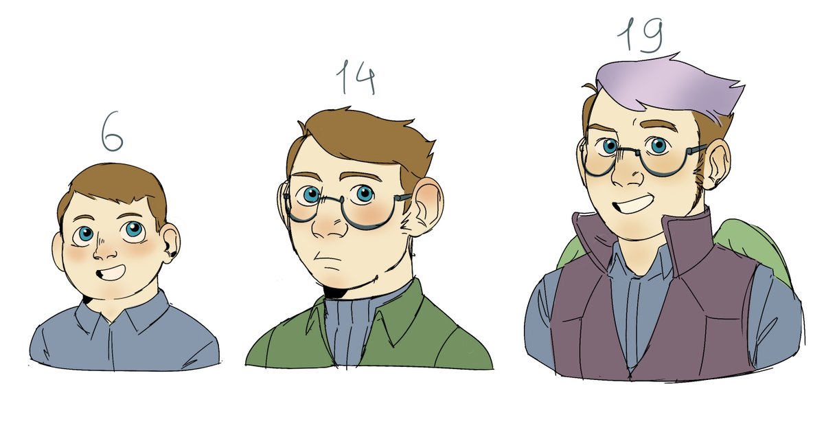My OC's as they grew up. Korvo and Ram

#oc #originalcharacterart #art