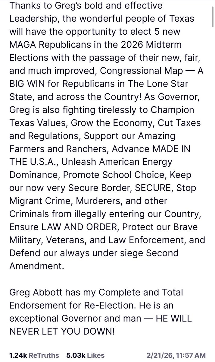 Greg Abbott tweet media