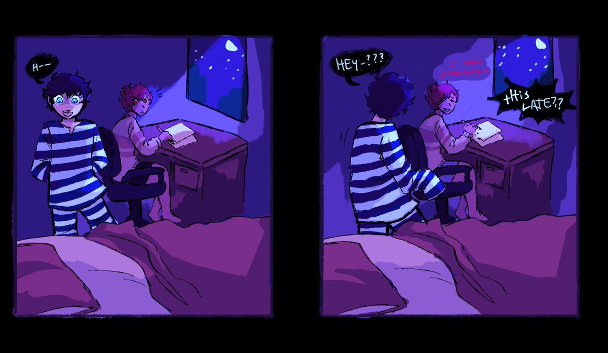 eijuns's tweet image. RT @Corvidcrown666: your sleep schedule is FUCKED! #persona3