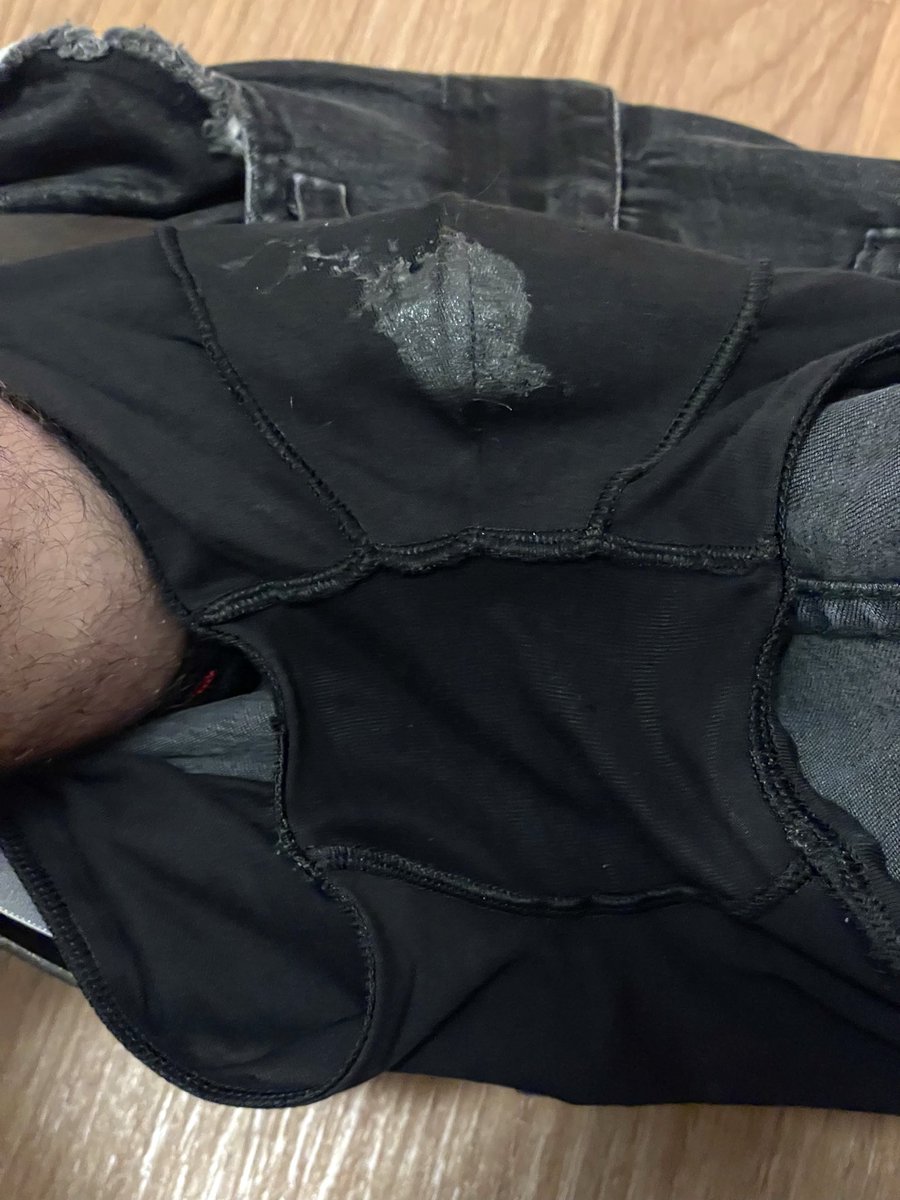 These were clean this morning. Already musky af after a day of work and full of precum