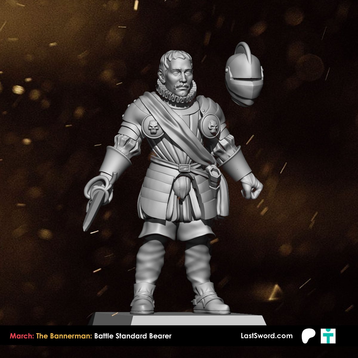 LastSwordMinis's tweet image. (WIP) March Patreon: The Bannerman: BSB
The standard-bearer holds a great honour, but also bears the danger of becoming the centre of attention for the enemies.
loom.ly/9cCwgtY
-
#citiesofsigmar #dogsofwar #the9thage #warhammer #aos #3dprint #dnd #lastswordminiatures