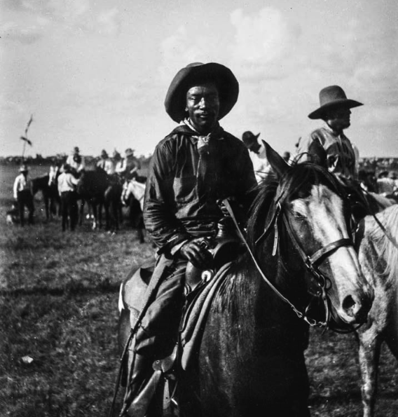 BlackMediaHub's tweet photo. Although their numbers were small in comparison to other groups, Black cowboys have always been the iconic image of the 19th Century Black American West. https://t.co/JptKdg6S3Z