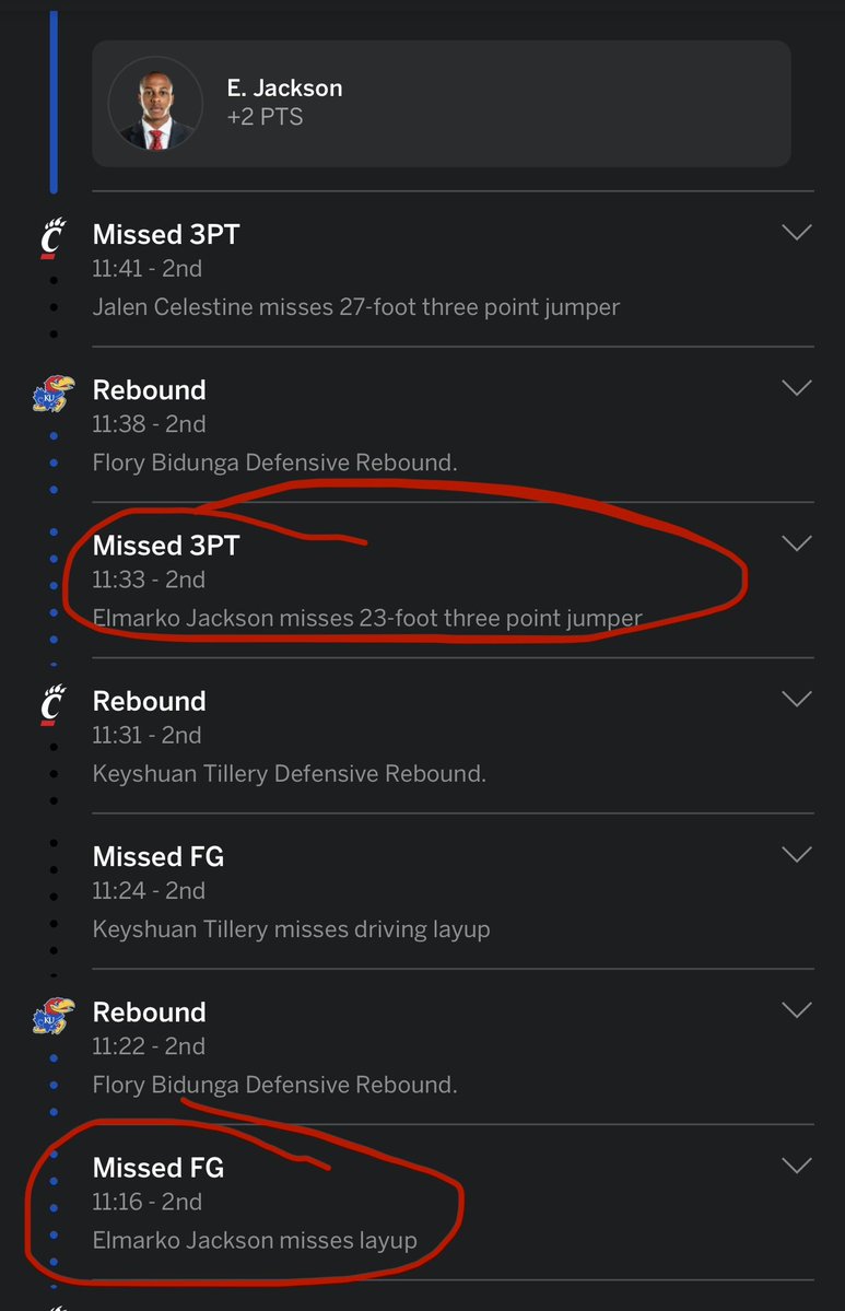 kutweetsandnews's tweet image. The real turning point of that game was when the crowd wanted to explode and Elmarko followed it up with missing a guarded three and missing an open layup.