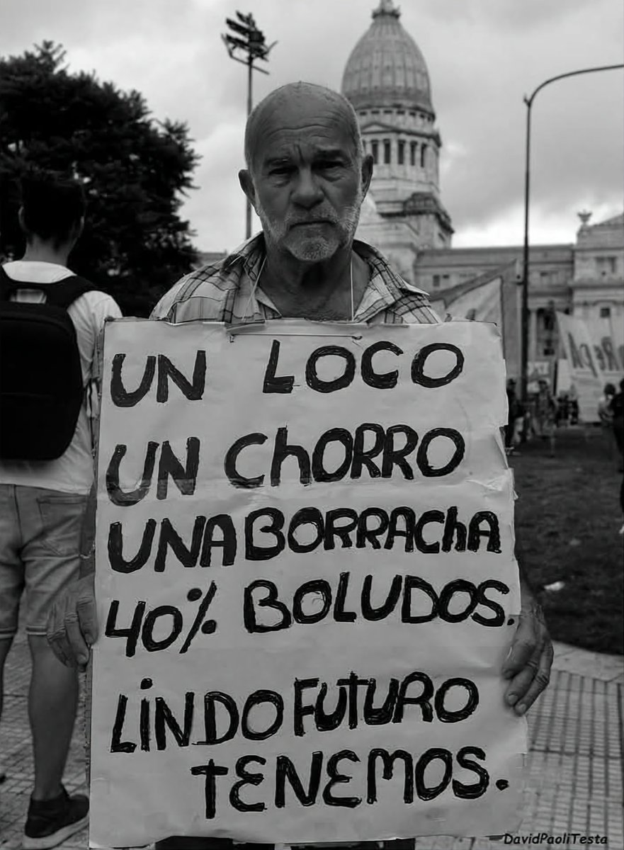No es un cartel, es una radiografía de la sociedad argentina.