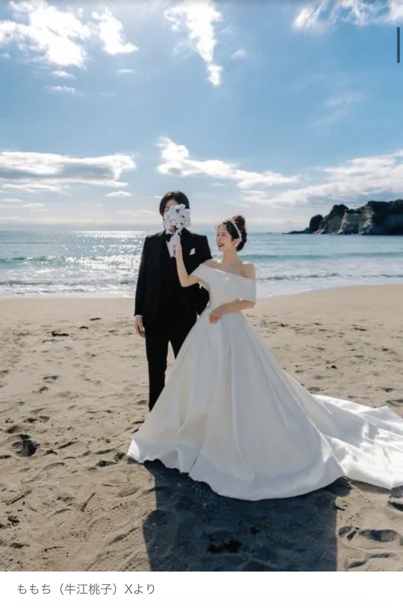 tk412412 本当にこれでした😂 「え、ももち結婚！？まじ！？」 からの