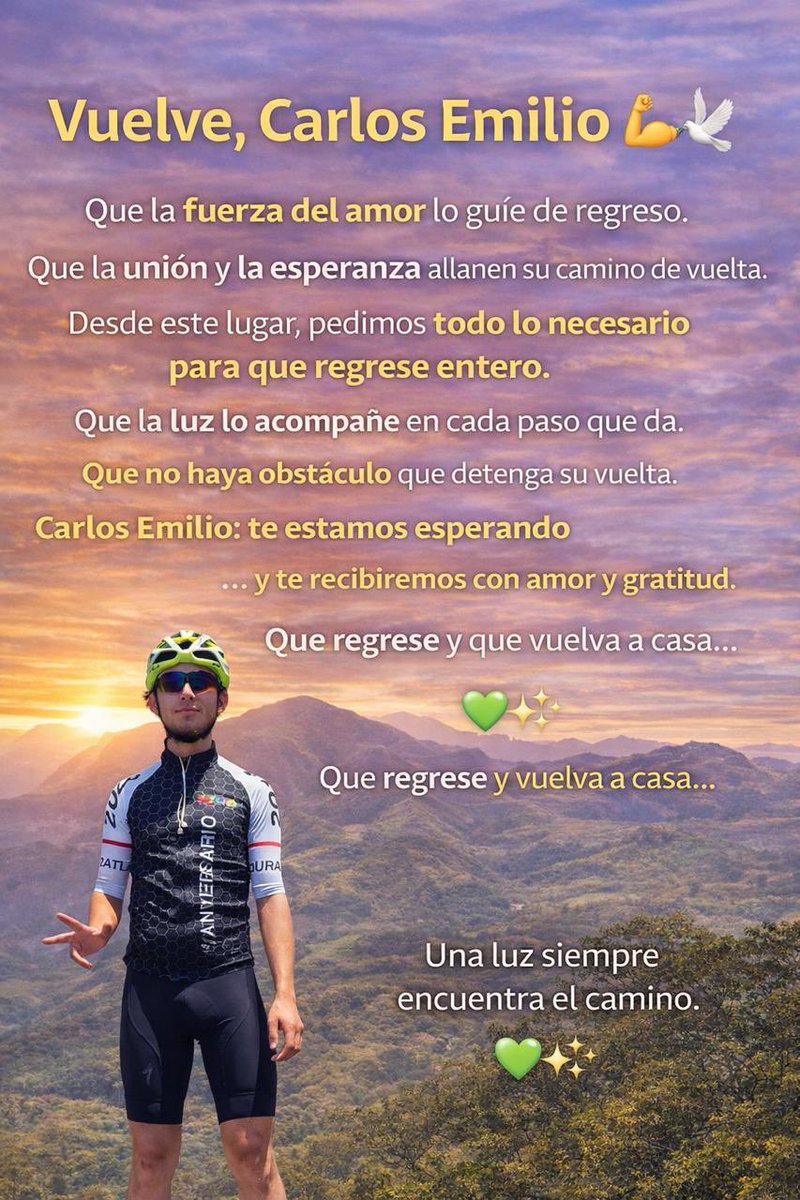 BrendaValgil's tweet image. Han pasado más de cuatro meses desde que desaparecieron a mi hijo Carlos Emilio. Cuatro meses que no se miden en días, sino en angustia, insomnio y una espera que desgarra.

La experiencia con las autoridades del estado de Sinaloa ha sido profundamente dolorosa. No solo por la