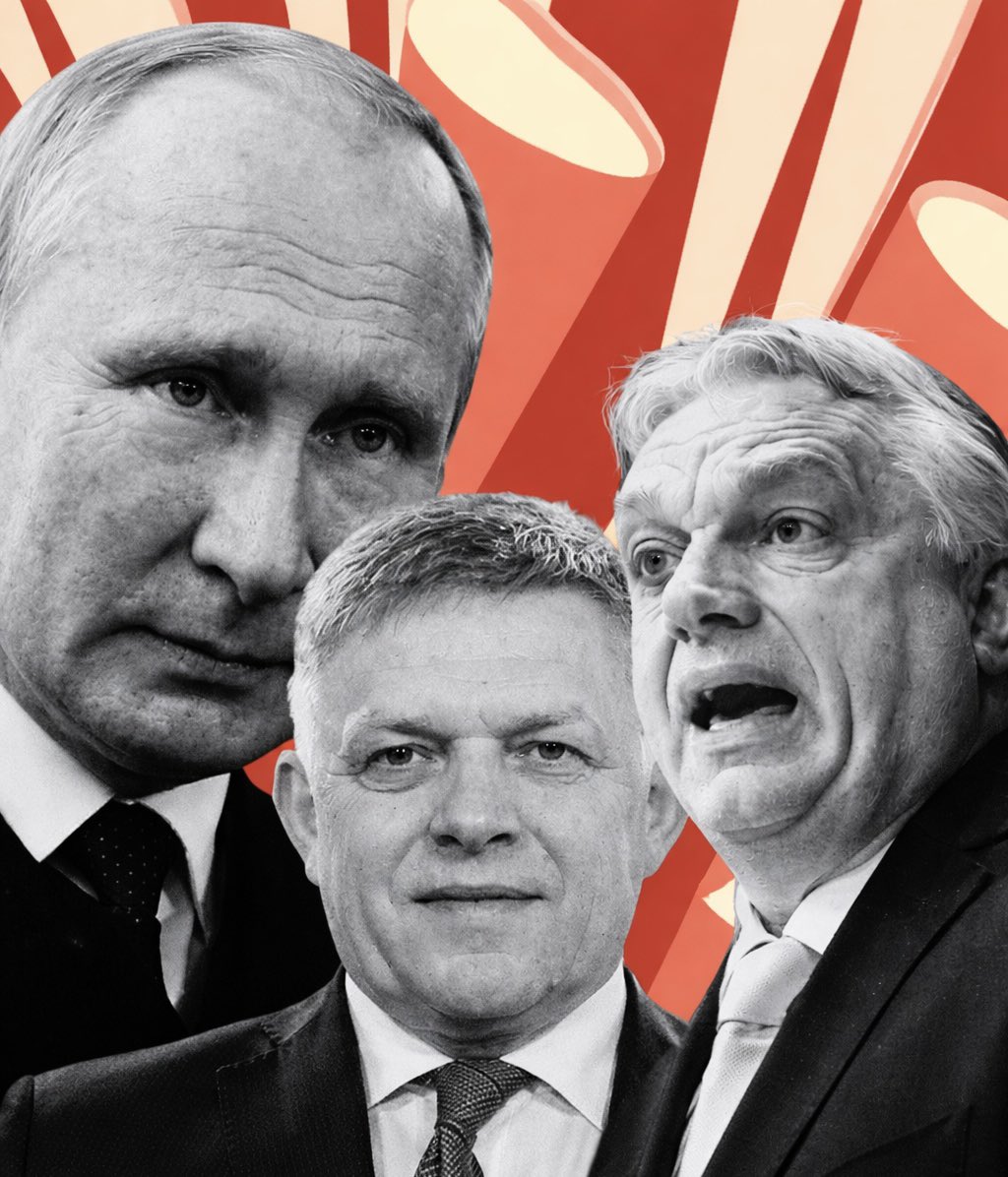 Hungary and Slovakia should be kicked out of the EU.

Hungary and Slovakia are threatening to stop electricity exports to Ukraine if the transit of russian oil via the “Druzhba” pipeline is not restored.

Slovak Prime Minister Robert Fico has given a deadline until Monday to