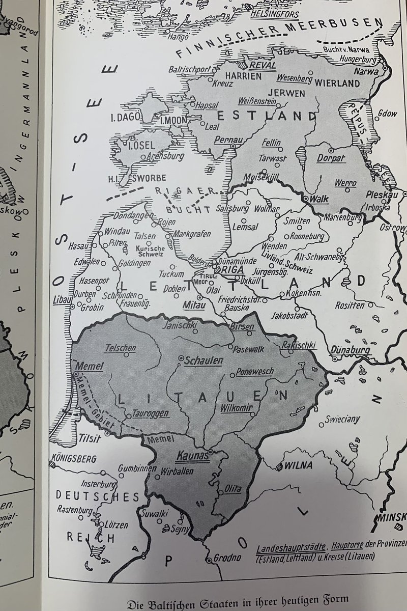 IgnatiusHannula's tweet photo. Pre 1940 German geography of the Baltic States https://t.co/xZsDLXUGvr