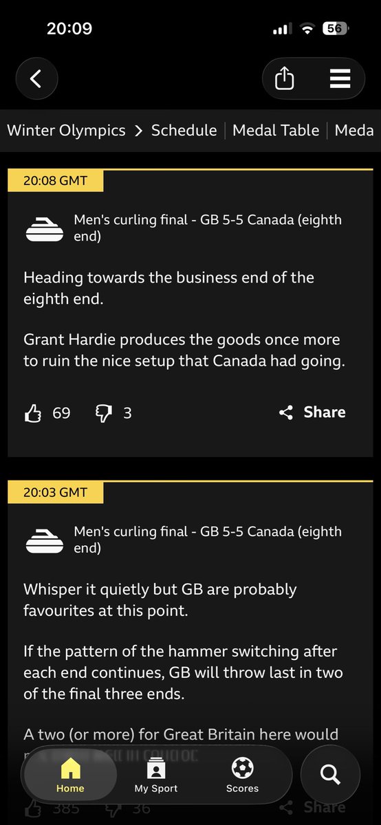 Whispering it quietly at the business end of the curling. When are we getting the Curling Cliches pod spin off <a href="/FootballCliches/">Adam Hurrey</a>?