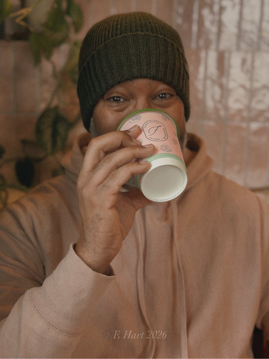 I did not intend to match this bakery’s decor haha