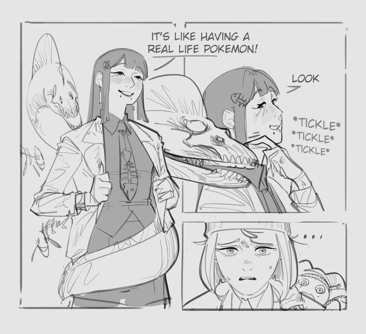 SketchyNess-comms open tweet media