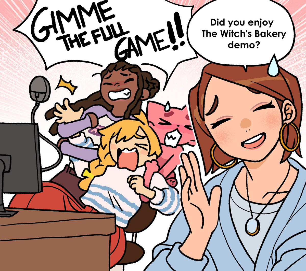 🥐The Witch's Bakery - Steam, Switch, PS5, Xbox! tweet media