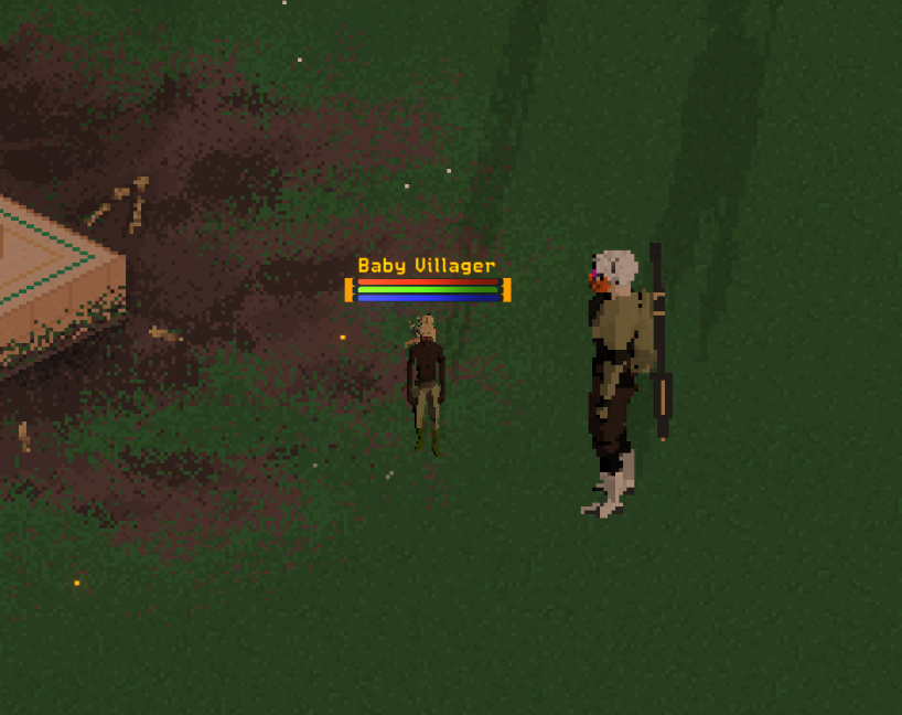 AfterglowRpg's tweet photo. When you forget to to make 'baby' characters animal only 👀

#gamedev #indiegamedev #screenshotsaturday #unity #pixelart https://t.co/pImRog5DJX