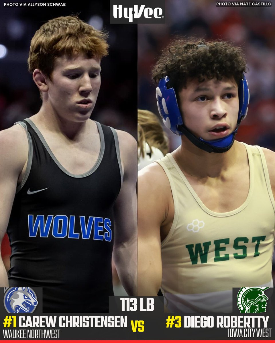 3A FINALS MATCHUPS 🔥

IAwrestle Content Powered by @hyvee

#iawrestle x #iahswr