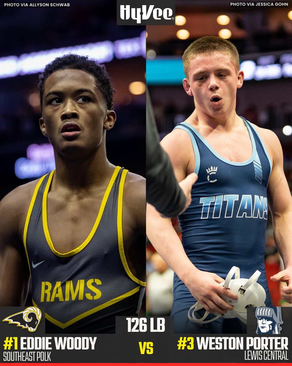 IAwrestle's tweet photo. 3A FINALS MATCHUPS 🔥

IAwrestle Content Powered by @hyvee

#iawrestle x #iahswr https://t.co/0n05GcHzi4