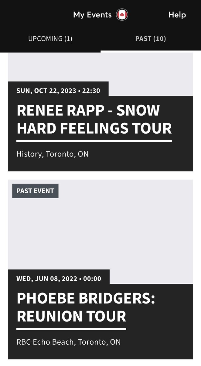 looking at my past events just made me feel like i’ve been shot