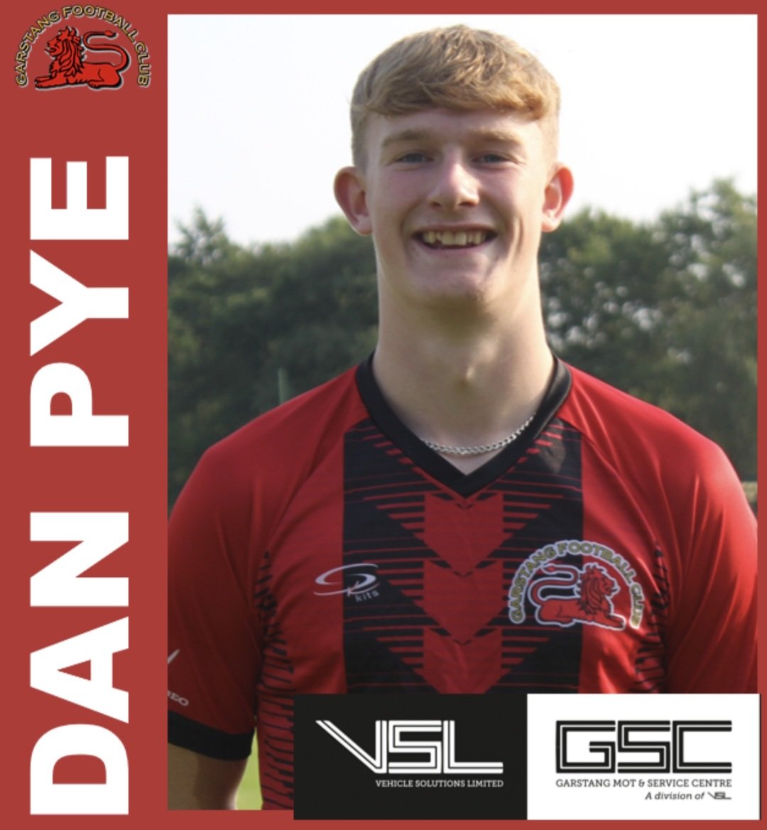 Well done to our u23s player dan pye who made his first start for garstang fc today in the counties north well done pal
