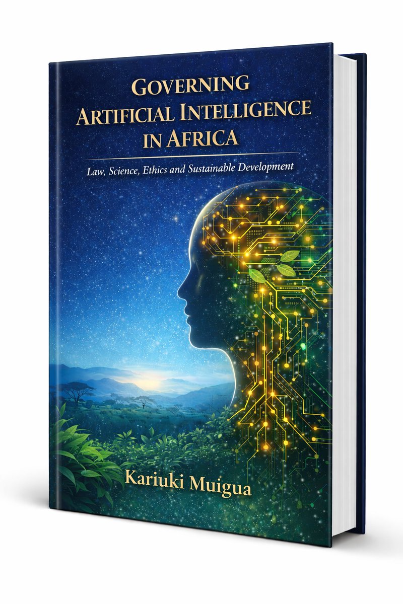 TheLawyerAfrica's tweet photo. 𝘉𝘺 𝘗𝘳𝘰𝘧. 𝘒𝘢𝘳𝘪𝘶𝘬𝘪 𝘔𝘶𝘪𝘨𝘶𝘢 𝘚𝘊 | @k_muigua has authored Africa's first AI Law Book:
 
𝗚𝗼𝘃𝗲𝗿𝗻𝗶𝗻𝗴 𝗔𝗜 𝗶𝗻 𝗔𝗳𝗿𝗶𝗰𝗮🌍🤖

📖  𝗧𝗵𝗲 𝗔𝗜 𝗔𝗳𝗿𝗶𝗰𝗮 𝗥𝗲𝘃𝗶𝗲𝘄: https://t.co/pCOo0Y1iYS

📥 𝗗𝗼𝘄𝗻𝗹𝗼𝗮𝗱 𝘁𝗵𝗲 𝗕𝗼𝗼𝗸: https://t.co/yFvVcbn4DI https://t.co/6brhUUt6Ew