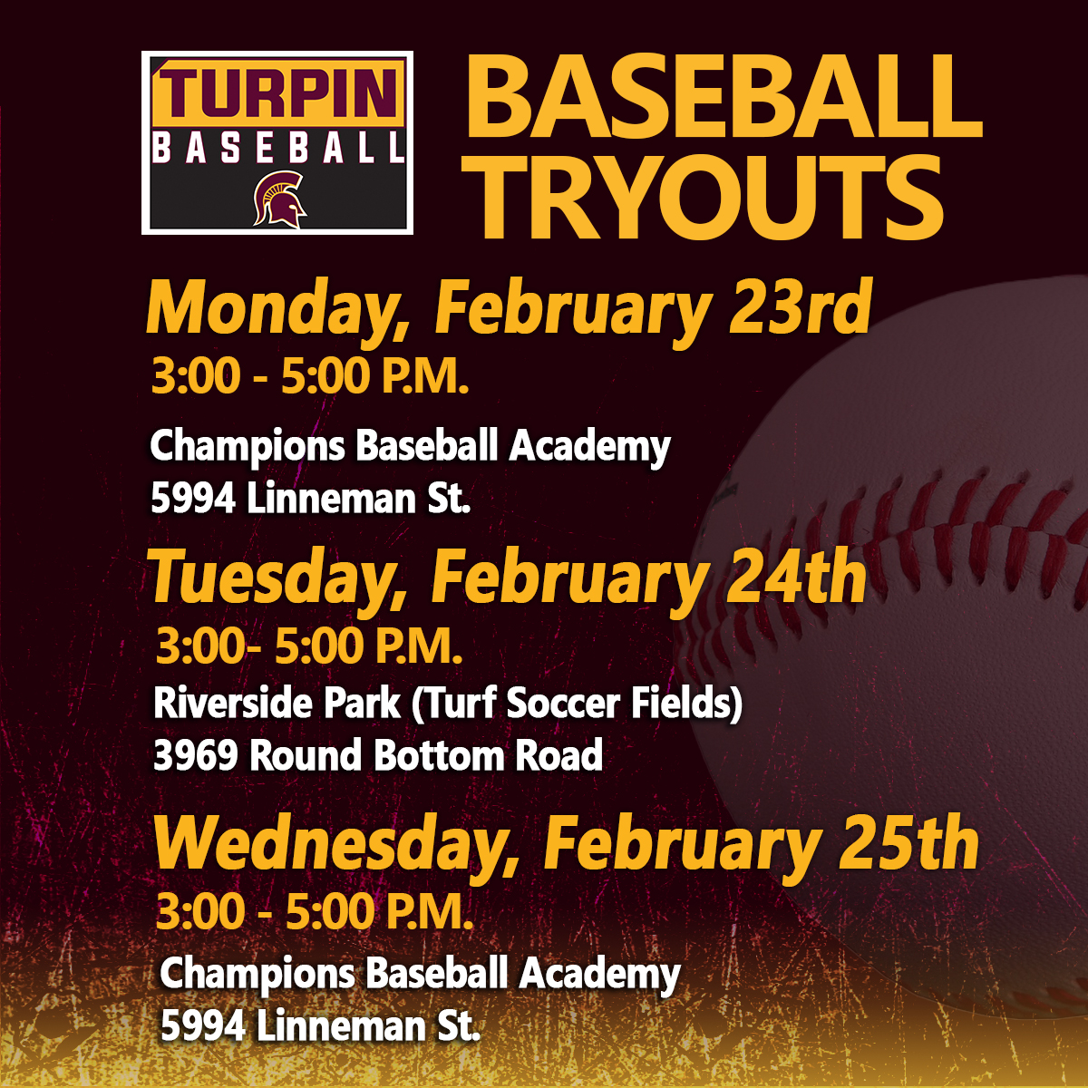Go Turpin Baseball tweet media