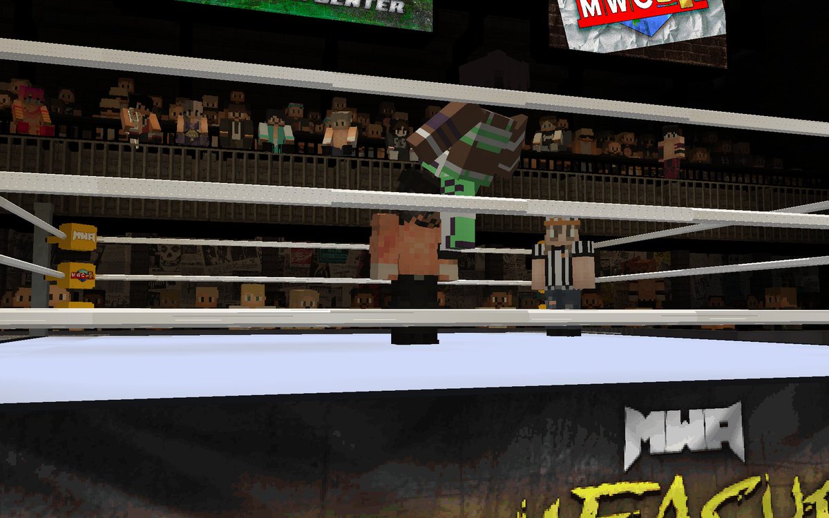 Minecraft Wrestling Alliance tweet media