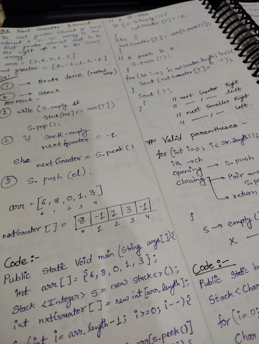 PlacementDiary's tweet image. Day 18 Log

• DSA:
  – Stack: question practice

• Web:
  – JavaScript: search filter

• English:
  – Spoken practice

• Note:
  – Aaj JS padh paya, that felt good

Slow, but better than yesterday.

#Day18 #Rebuild #JustProgress #LearningInPublic  #consistency
#learn