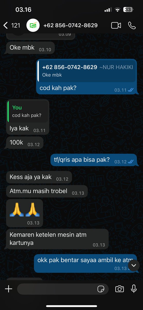 ga lagi2 pake travel kirim barang, sesubuh ini?! gbisa tf jg☺️