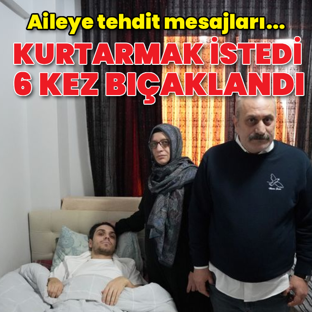 Haberturk's tweet photo. Bağcılar'da 18 yaşından küçük 3 kişinin darp ettiği çocuğu kurtarmak isteyen 27 yaşındaki Oğuzhan Çöpür'ü çıkan arbedede 6 yerinden bıçaklayan 3 saldırgandan 1'i tutuklanırken 2 şüpheli serbest bırakıldı. 

Oğuzhan Çöpür'ün evde tedavisi devam ederken aileye tehdit mesajları atıldığı ortaya çıktı https://t.co/FsntiTGCoB