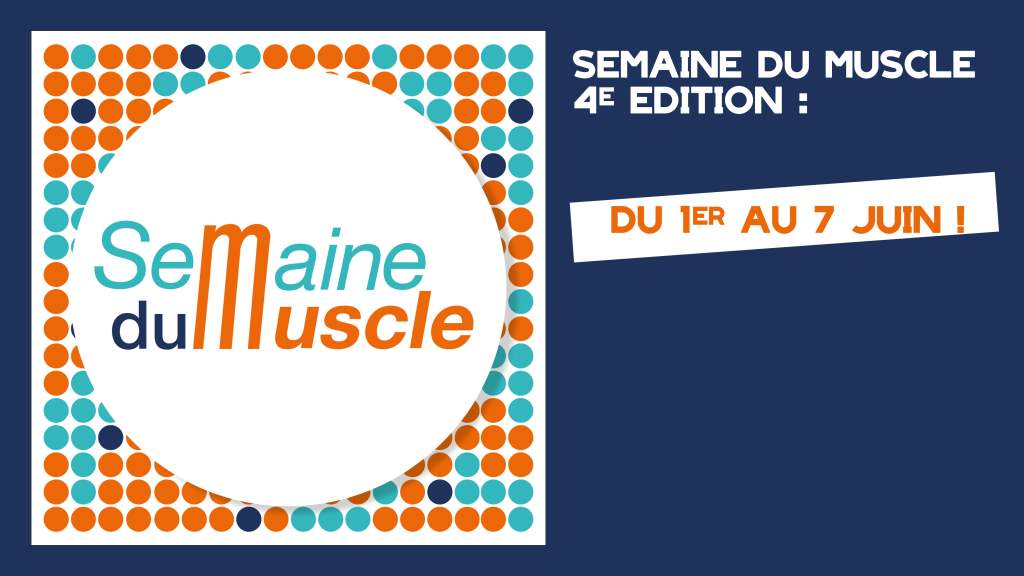 AFMTelethon50's tweet photo. Du 1er au 7 juin 2026, la 4ème édition de la Semaine du Muscle poursuivra la sensibilisation du grand public à l’importance d’un muscle en bonne santé à travers de l’information, des animations et des portes ouvertes de laboratoires dédiés à l’étude du muscle… https://t.co/coECr3xlEA