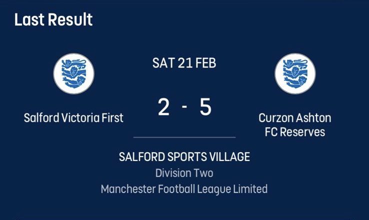 Curzon Ashton Reserves tweet media