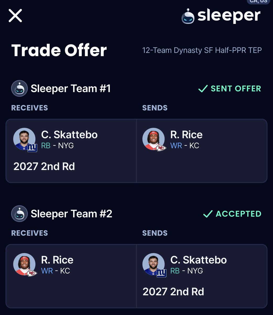 SleeperNFL tweet media