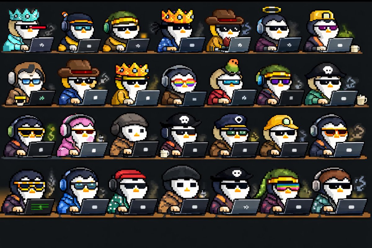 Ordinal Penguins tweet media