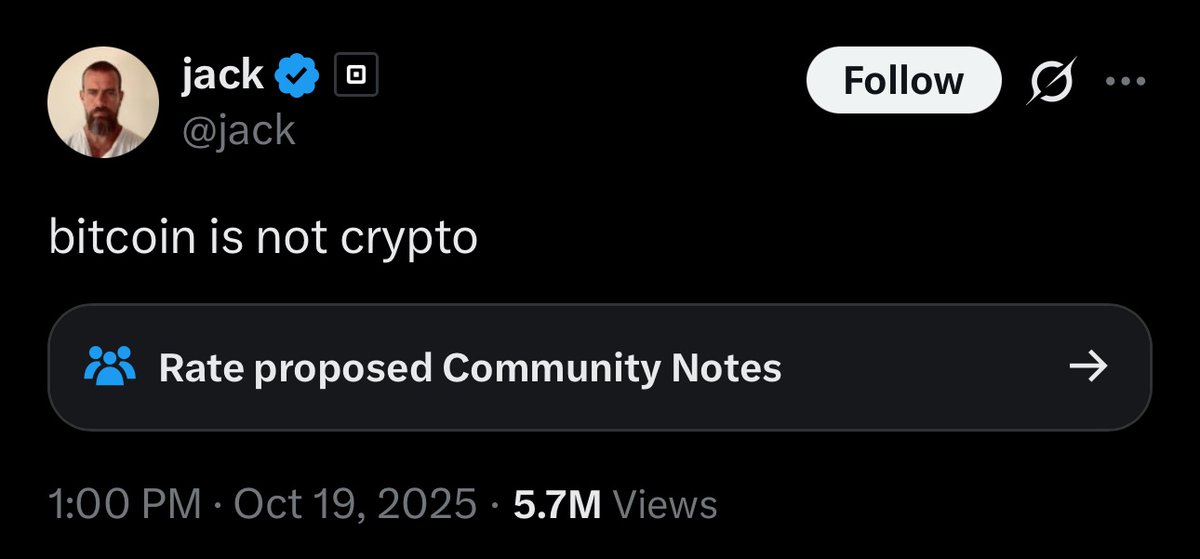 crypto is not cryptocurrency