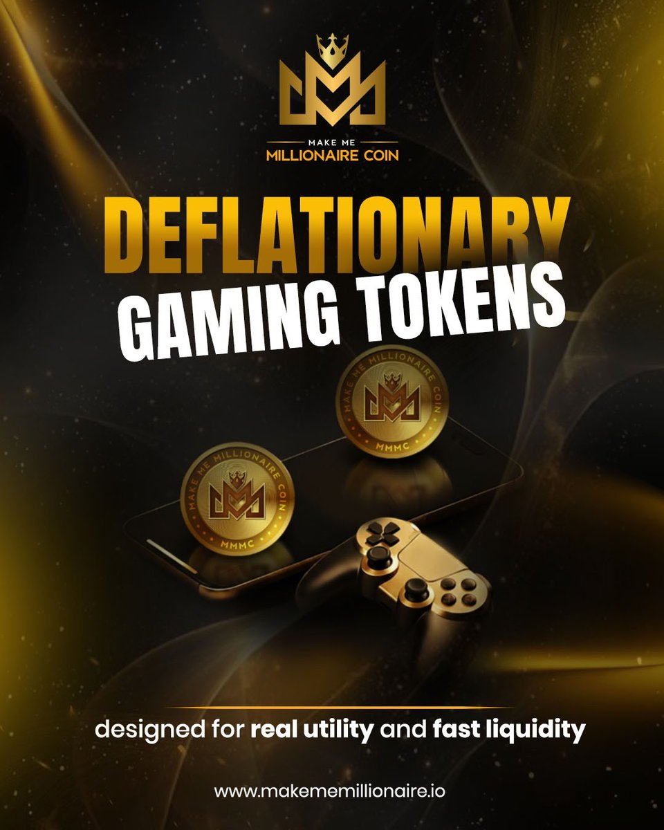 mmmc_token's tweet photo. Deflationary gaming tokens 🎮⚡️
Built for real utility, fast liquidity, and sustainable growth 📊

Where gaming meets blockchain innovation 🚀

🌐 https://t.co/SFk0SAnMw6

#MMMC #GamingToken #DeflationaryToken #CryptoGaming #Web3Gaming #BlockchainInnovation https://t.co/b8meUaBNYA