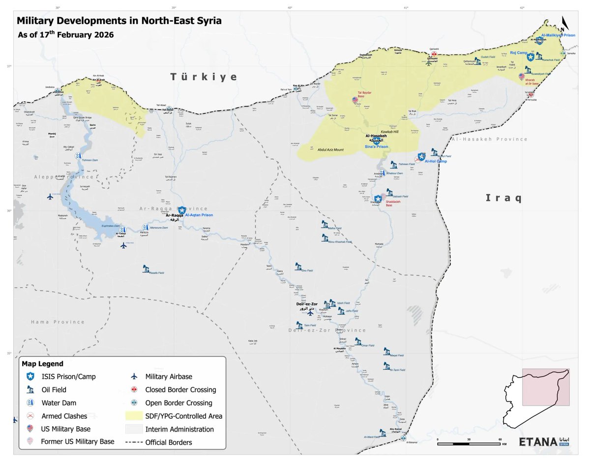 ETANA_Syria's tweet image. Dozens of residents remaining in Al-#Hol recently attacked a #UNHCR-led delegation, promoting the withdrawal of all humanitarian organizations from the camp.

🔗: buff.ly/3oeENBE