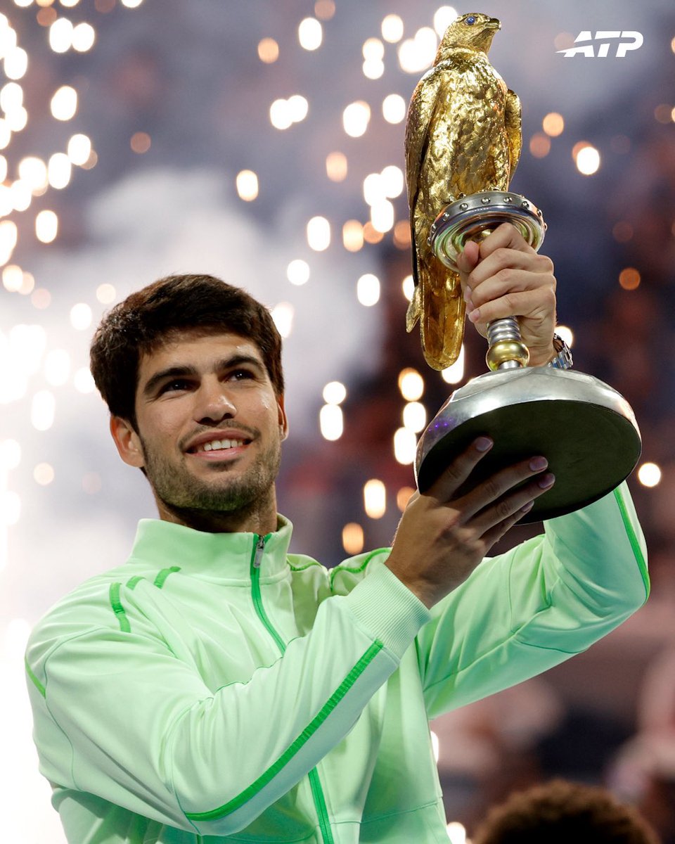 huss_vision's tweet photo. كارلوس الكاراز بطل الدوحة للتنس🇶🇦

#الكاراز https://t.co/18hdrGz9HR