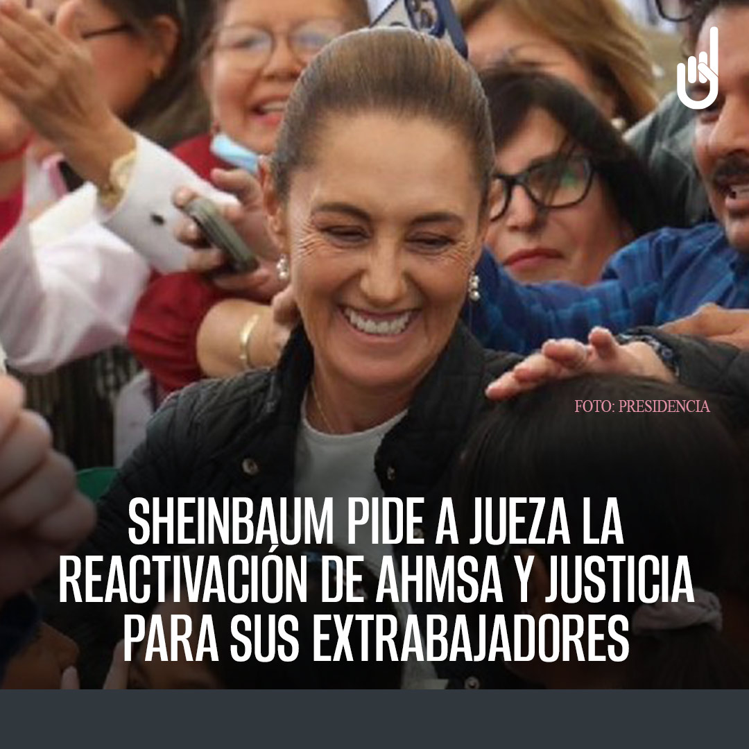Claudia Sheinbaum pidió hoy la reactivación de Altos Hornos de México, la que fuera la siderúrgica integrada más grande de México, luego de que extrabajadores reclamaran el cinco por ciento por la venta a particulares realizada en la década de los 90.
sinembargo.mx/4768509/sheinb…