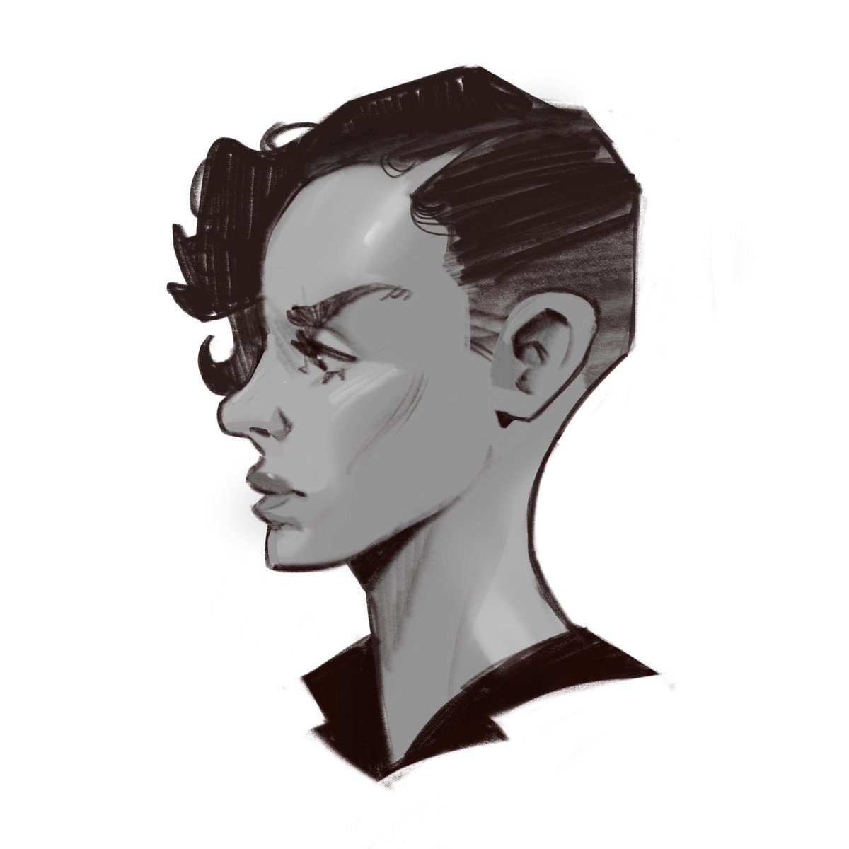 sketch from tonight ((I need to break my art block)
