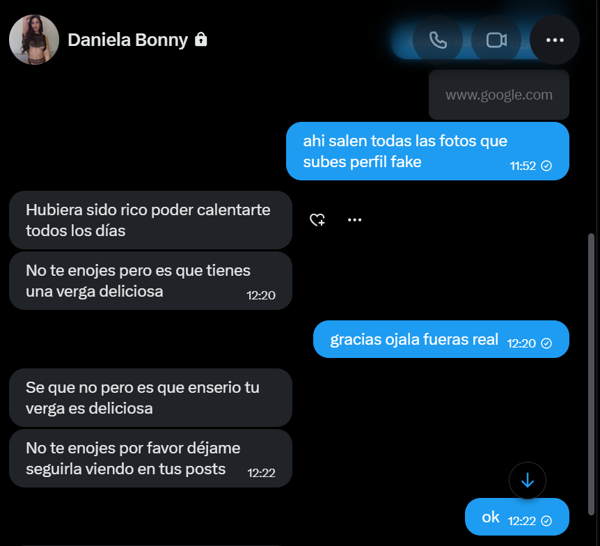 BideVera's tweet photo. @DanielaBonny1 es cuenta fake https://t.co/mhrF7BHNyX