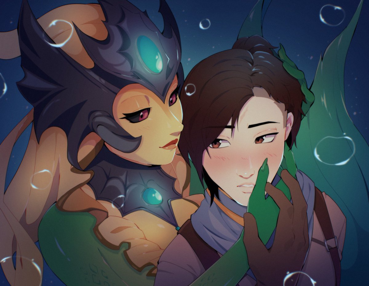 comm for <a href="/TidalTabletop/">TheFishGuy | Nami's Lover 🐟💕</a>  ✨

#nami #LeagueOfLegends #yumeship #yumetwt