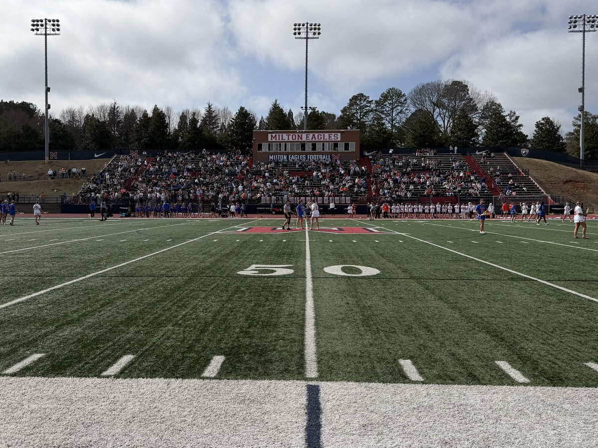 MiltonEaglesAD's tweet photo. Major S/O to @ClemsonWlax &amp; @GatorsLAX for allowing us to host, today! 

Props to the 1,367 fans that attended &amp; watched two first-class programs compete. 

The @MiltonGirlsLax &amp; @miltontrack programs were instrumental along w/ our event workers.

We hope we did right by all! https://t.co/BHfMf1gRIj
