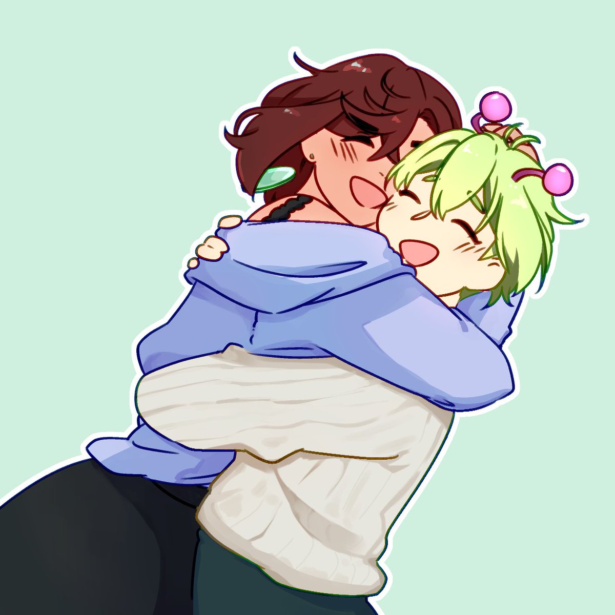 oceandadan's tweet photo. this one was for my friend rainyfey!!!! need them to hug again or else

#dandadan #ダンダダン https://t.co/iEtdLtZU1O