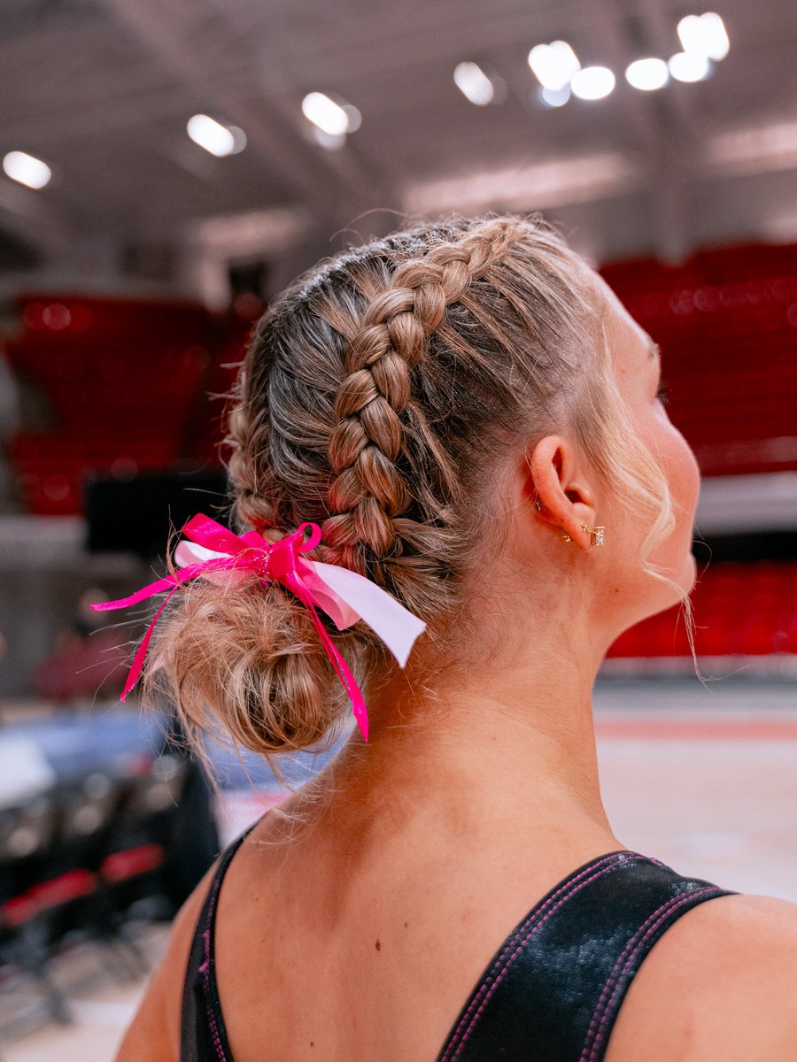 Pack_Gymnastics's tweet photo. Meet day hair 🩷

#SupportTheNext https://t.co/65zEeg5vXd