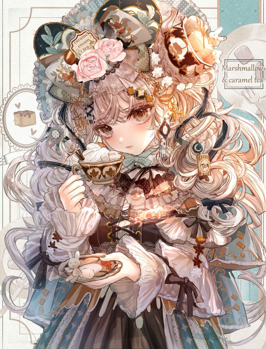 キャラメルクリーム紅茶の妖精。🫖
#3連休はフォロワーさんが増えるらしい