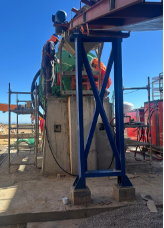 aurynmining's tweet photo. Feb 19 - continue installation of various roller stations and impact rollers on conveyor systems, fabrication and installation of stainless steel reducers for hydrocyclone discharge boxes, install flanges and bolts. https://t.co/djPVgAuJ5j