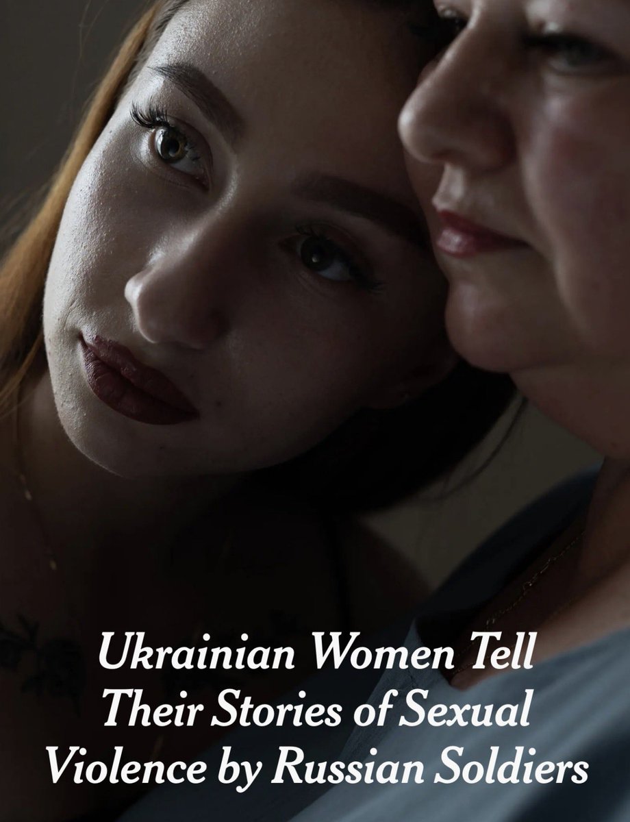 HenMazzig's tweet photo. 🇮🇷 Iranian women are being raped by regime forces while imprisoned. After they are executed, their uteruses are hacked out so there isn't any evidence.

🇺🇦 Ukrainian women are being forced to serve as sex slaves for entire companies of Russian troops, even giving birth to children who will always remind them of their trauma.

🇮🇱 Israeli women were raped and murdered, Hamas terrorists shooting them in the genitalia or shoving nails into their vaginas afterwards. Maybe it was to erase evidence, maybe it was to further desecrate their bodies.

What these events have in common isn't just sexual assault, but the world's response to it. "They are lying, it wasn't that bad, who cares, they deserved it."

People who love to claim that they believe all women won't the second that believing women will interfere with their political agenda.
