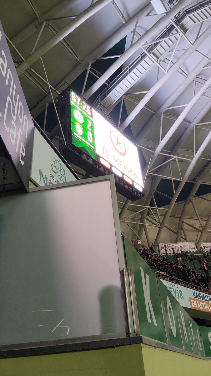 Maç kazanmayı çok özlemişiz. Juventus'a beş atan Galatasaray a gol yemeden galip gelmek mükemmel bir hazdı. Teşekkür ederim Konyaspor 💚🤍