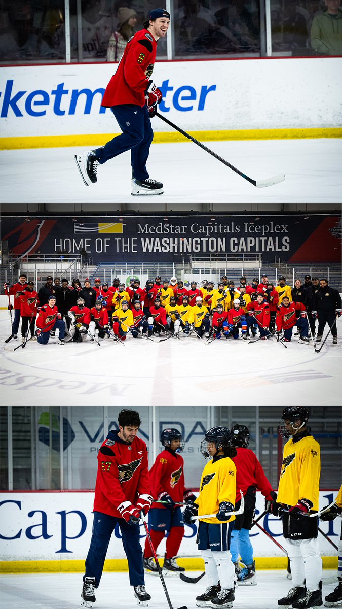 Bringing the heat from <a href="/BailiwickCrewDC/">Bailiwick Clothing Company</a> to this year’s #CapsRisingStars Academy clinic!

About 30 high school-level players spent the afternoon learning from and skating with Chis, Dewey, Leno, Sourds and TvR while rocking these specialty jerseys.

#ALLCAPS | #BHM