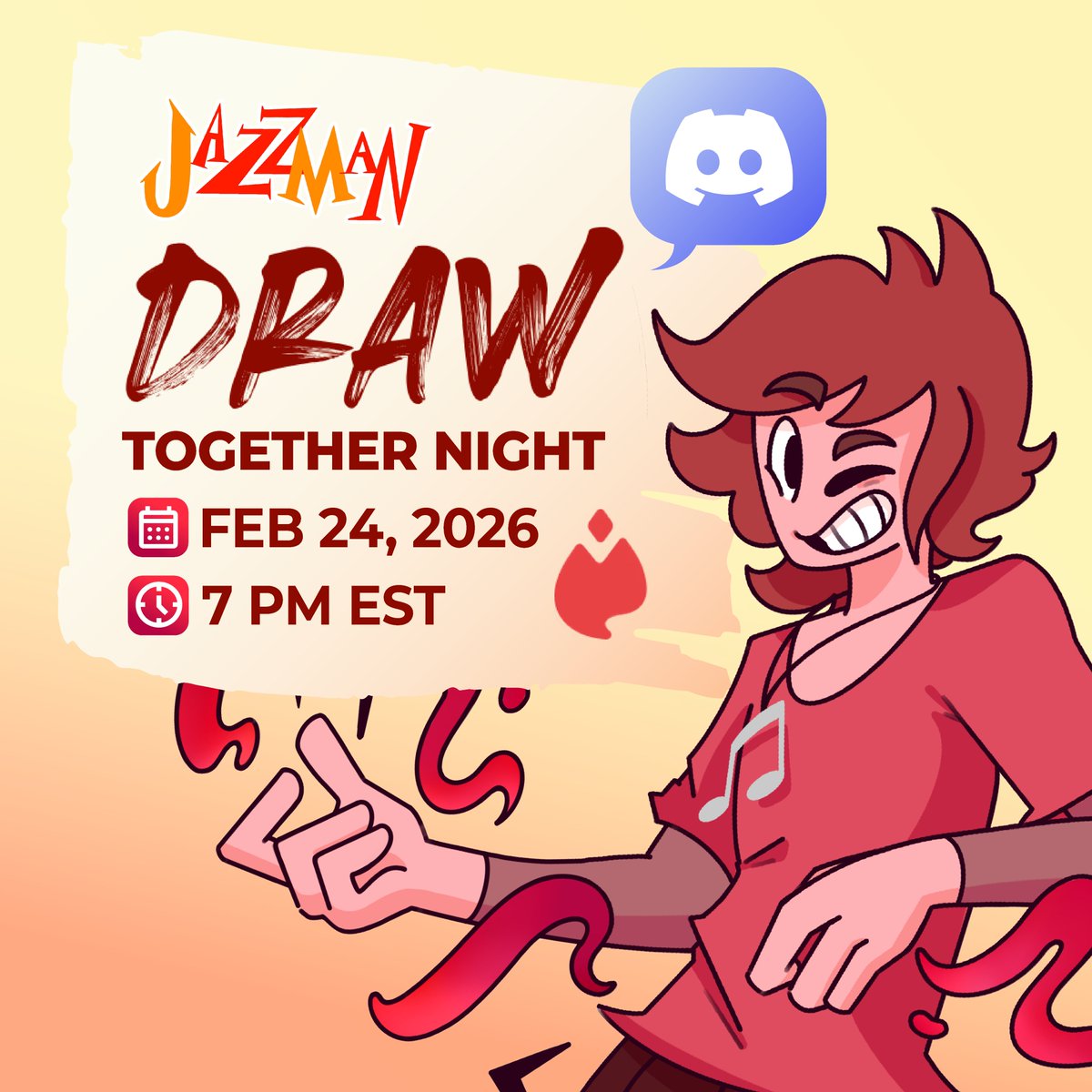 Jazz Man Cartoon tweet media