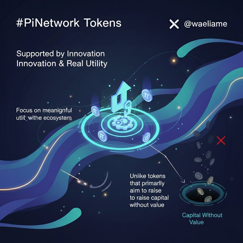 Tokens designed within #PiNetwork are supported by innovation and focus on providing real, meaningful utility within the ecosystem, unlike many tokens in other systems that primarily aim to raise capital without delivering actual value to users or the community
<a href="/PiCoreTeam/">Pi Network</a>